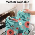 thumbnail image 5 of Pioneer Flower Floral Print Pattern Bathroom Rugs Mat, Non Slip Microfiber Bathroom Rug with Rubber Backing, Soft Mats for Bathroom Floor Tub Shower, 20"x32", 5 of 5