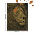 thumbnail image 3 of Majestic Lion Portrait Canvas Wall Art，Home Decor Gift for Living Room Bedroom Dining Room, 3 of 8