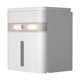 thumbnail image 2 of Portar de papel higiéco y luz de inducción, estante de almacenamiento multifunción, orgazador sin perforacione portar de papel Soledad Soporte para papel higiénico, 2 of 10