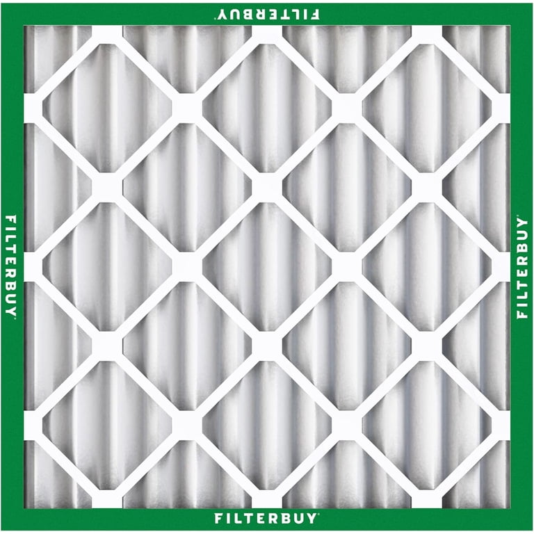 Filterbuy 13x24x1 MERV 8 Dust Defense, Pleated HVAC AC Furnace Air Filters (4-Pack