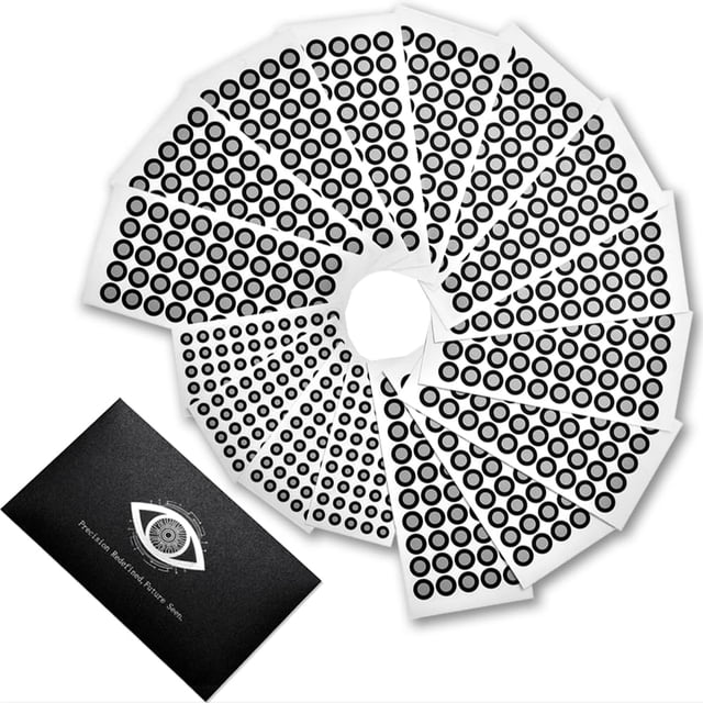 Marcadores de escaneo 3D Rosjoy, 800 puntos de 6 mm y 3 mm