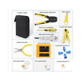 thumbnail image 2 of Pinzas Ponchadora Bloosom  Pela Cables Negro con Amarillo, 2 of 5