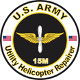 thumbnail image 1 of 3.8 Inch U.S. Army MOS 15M Utility Helicopter Repairer, 1 of 1