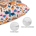 thumbnail image 3 of Rateoe Cute Chickens Pattern Decorative Pillow Case,Throw Pillow Covers,Plush Pillow Cover,Soft Pillow Case,Velvet Pillow Case-16"x24", 3 of 6