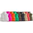 thumbnail image 5 of LinYooLi Gilet Court pour Femmes avec Col Montant Gilet Léger Rembourré à Fermeture Éclair 2022, 5 of 5