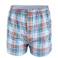 thumbnail image 5 of Skymirror Casual Plaid Print Elastic Waist Men Underwear Summer Beach Pants Boxers Shorts, 5 of 5