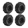 thumbnail image 4 of MERIGLARE 4 Pieces 1/16 Scale RC Tires Stylish Short Course Sand Tires for Black, 4 of 9