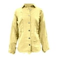 thumbnail image 4 of Jackets for Women Fall Jacket Women's Retro Street Style Denim Jacket With Edges, 4 of 5