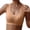 Orange, variant on Wang6 Womens Plus Size Wireless Sports Bras Seamless Lace Trim Ribbed Everyday Bras Running Gym Yoga Bralettes T Shirt Bra Orange XL