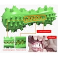 thumbnail image 1 of Puede limpiar juguetes para perros, cepillos de dientes para perros, juguetes masticables de goma sólida para perros pequeños y medianos, verde ShuxiuWang 8390605898983, 1 of 1