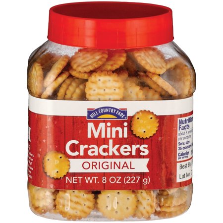 2 Pack - Hill Country Fare Original Mini Crackers - 8 oz Packaging may vary