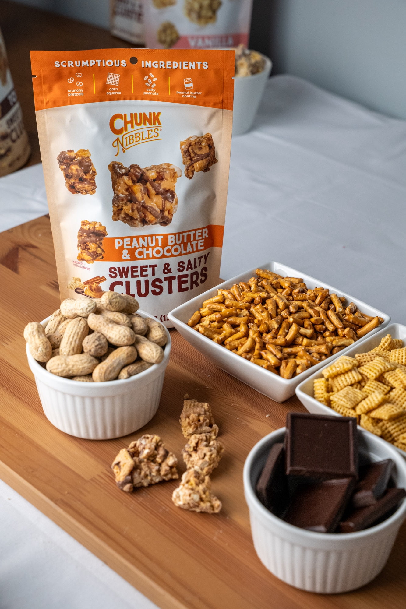 Peanut Butter Chocolate Chunk Nibbles 3 Pack