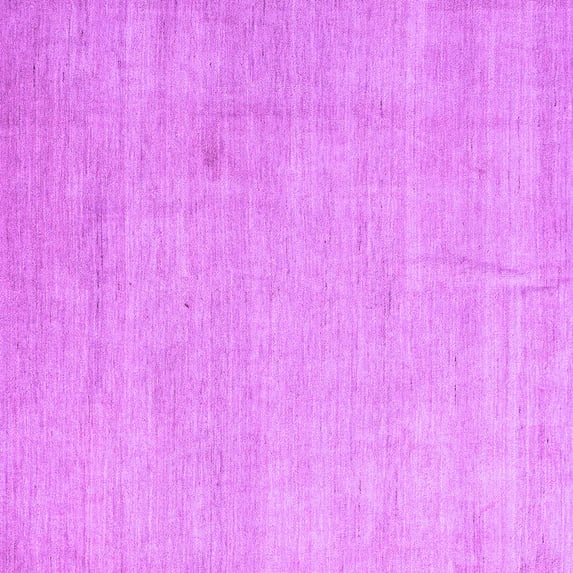 Ahgly Company Indoor Square Abstract Purple Modern Area Rugs, 7' Square