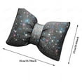 thumbnail image 2 of 2023 Shiny Rhinestone Bow Car Headrest Neck Pillow for Women Driver Back Support and Relaxation Accessory, 2 of 6