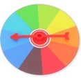 thumbnail image 1 of 10Cm Prize Wheel Hanging - Fun Game Prop for Parties Fundraisers Classrooms and Events, 1 of 5