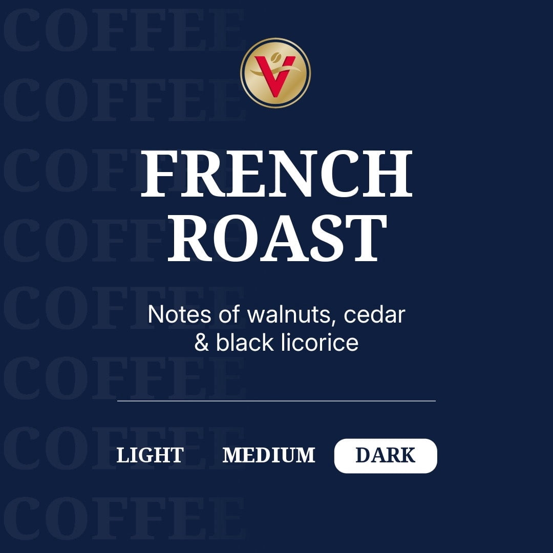 French Roast, Dark Roast, Single Serve Coffee Pods for Keurig K-Cup Brewers