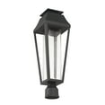thumbnail image 5 of Matte Black LED Outdoor Post Lantern from the Brookline Collection, 5 of 5