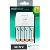 Sony Power Charger with 4 NiMh Batteries (BCG34HLD4KN)