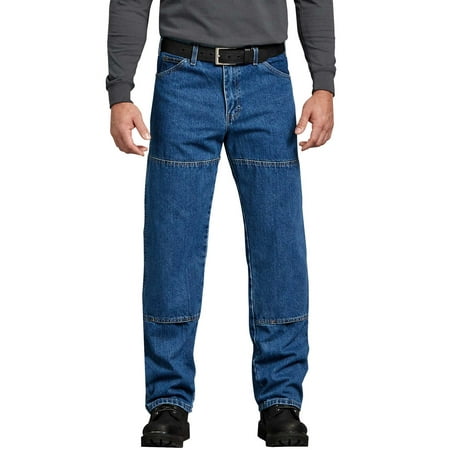 Big Men's Relaxed Fit Workhorse Double Knee Denim