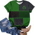thumbnail image 2 of Camisetas Casuales de Manga Corta con Cuello de Tripulación Impresa de San Valentín Tee Gráfica Ligera Top 95% Poliéster 5% Elastano para el Uso Diario, Camiseta de Moda Cómoda, 2 of 9