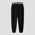 thumbnail image 2 of Hessimy Boys Cargo Joggers Pants Elastic Waist Casual Jogging Trousers Bottom For Kids (Black,3-4 Years), 2 of 5