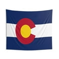 thumbnail image 2 of Colorado State Flag Wall Hanging Tapestry, 2 of 3