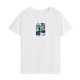 thumbnail image 1 of Camiseta para mujer de verano, elegante, ligera, con cuello redondo, para el trabajo, viajes en la calle XL, 1 of 7