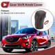 thumbnail image 2 of Cubierta de pomo de cambio de marcha antideslizante Unique Bargains para Mazda CX-5 13-14, protector de manija de cambio de palanca, cuero sintético negro y marrón, 2 of 7