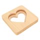 thumbnail image 5 of Lámpara 3D de madera con forma de corazón romántico, conexión USB, luz nocturna LED de ambiente cálido para dormitorio, oficina y cafetería, 5 of 12