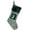 J-green, variant on 15.8×7.8 inches Initial Monogram Embroidered Christmas Stocking Striped knitted Christmas Decorations Stocking Red,White, Green Letter Stockings for Family Holiday and Xmas Tree Fireplace Decor