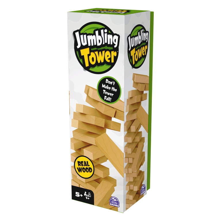 Spin Master Games Jumbling Tower Wooden Stacking Game photo 6