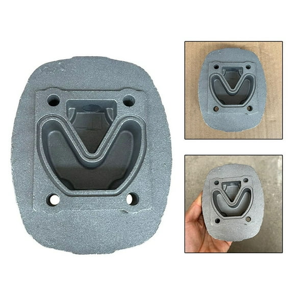 Air Compressor Cylinder Head Aluminum Fittings Cooling Cover Pneumatic Driving