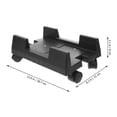 thumbnail image 2 of BESTYASH 1Pcs Support d'Ordinateur avec Roues Support CPU Mobile Noir Nettoyage Facile Bureau Rentrée des Classes, 2 of 6