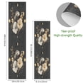thumbnail image 3 of 44"x10" Skateboard Grip Tape Protector Sheets Nonslip Protection Griptape Sheet for Outdoor Sports Moon Phases with Flowers and Stars, 3 of 7