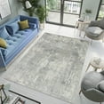 thumbnail image 4 of Pasargad Home Stella Collection Power-Loomed Light Grey Area Rug- 2' x 3', For Indoor Space and all Age of Group, 4 of 5