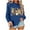 Blue, variant on Wancir Christmas Sweatshirts for Women Merry Christmas Tree Graphic Long Sleeve Xmas Vacation Pullover Christian Tops