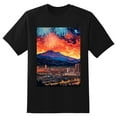 thumbnail image 2 of Plus Size Shirt for Women Black Tops for Women Short Sleeves Shirt for Women T Shirt Crewneck Shirt for Women XL, 2 of 5
