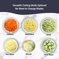 thumbnail image 3 of ONCE FOR ALL Safe Mandoline Slicer Vegetable Cutter, Potato Slicer, All in 1 Vegetables Slicer and Chopper, French Fry Cutter, Adjustable Thickness, Dishwasher Safe, 3 of 9