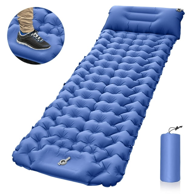 Colchoneta para dormir autoinflable y colchón de aire: cómodas camas individuales y para adultos, colchonetas de aire duraderas para dormir al aire libre
