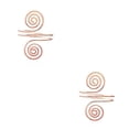 thumbnail image 4 of Brazalete de Metal Minnieouse estilo Punk Oro rosa 2Conjunto, 4 of 6