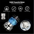 thumbnail image 7 of Electric Coffee Grinder, 4-Blade Spice Grinder, Portable Stainless Steel Grain Mill for Coffee Beans, Spices, Nuts, Grains, Dry Herbs, 7 of 7