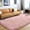 Sakura pink, variant on Arogan Fluffy Shaggy Rugs, 4x6 Feet Green Plush Rugs for Girls Bedroom, Soft Kids Room Carpets,Bedside Rug, Upgrade Non-Slip Rugs for Children Nursery Dorm Home Decor, Green