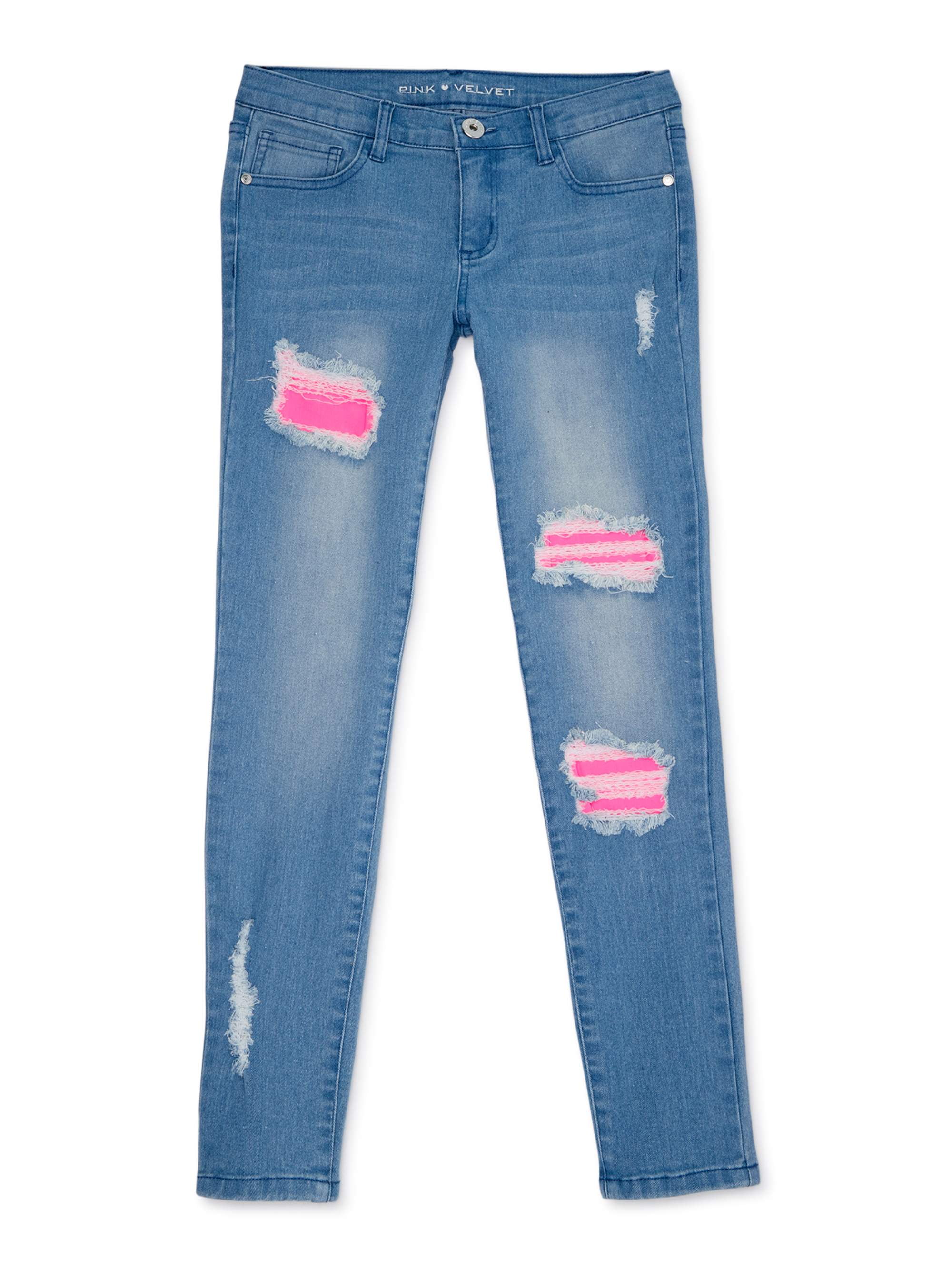 lining jeans for girls