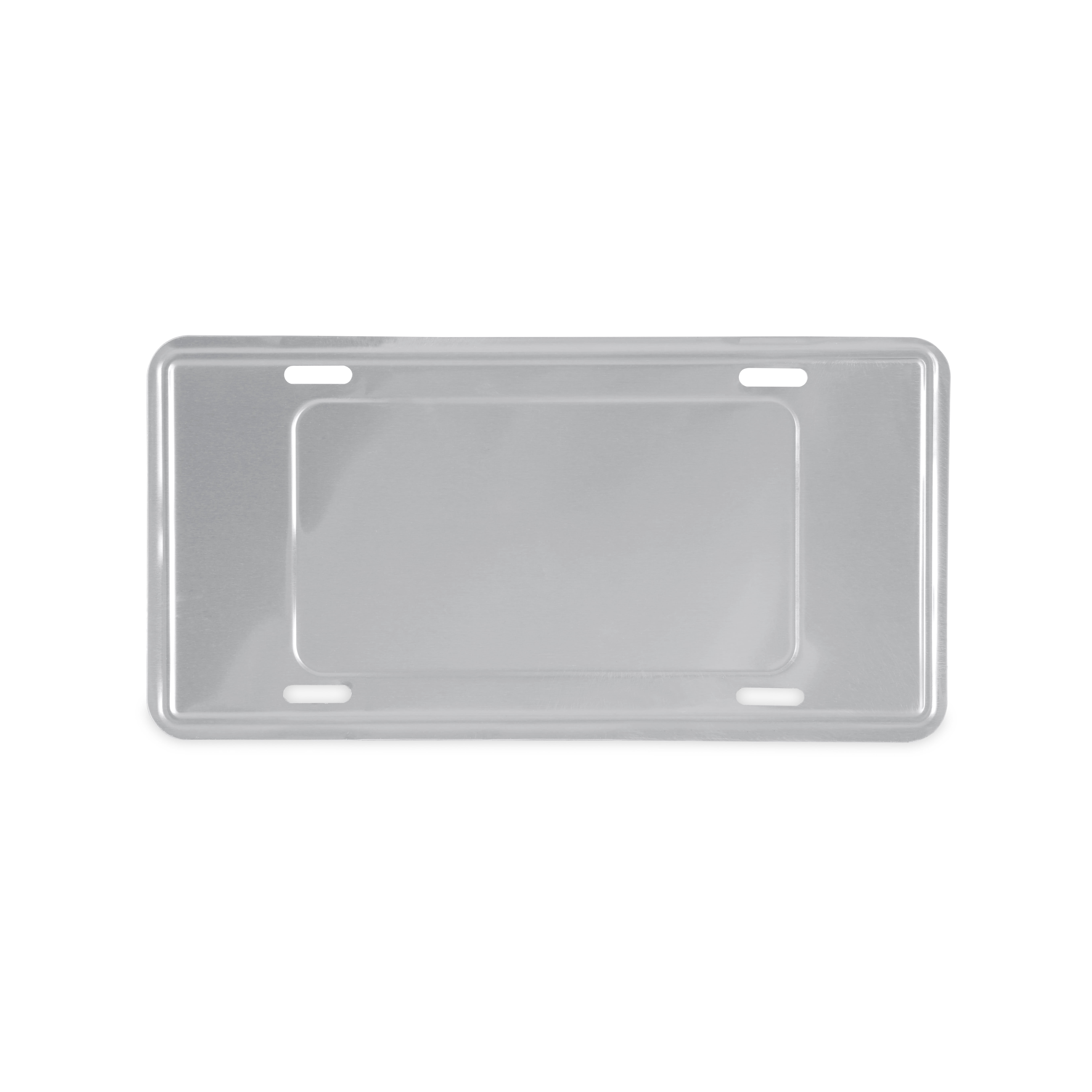 NOS 36-581 License Plate - Blue/Orange