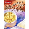 Lipton CupASoup Cream of Chicken 4 Count 2.4Ounce Box (Pack of 6