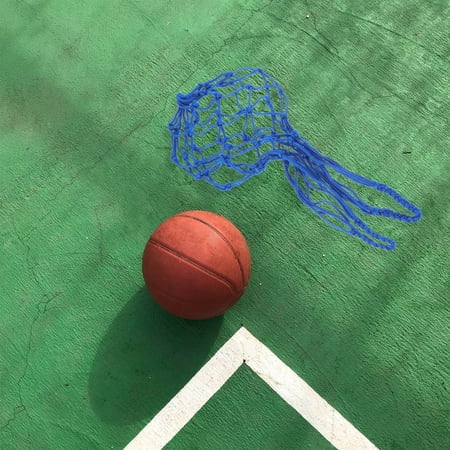 Luxshiny 2Pcs Basketball Mesh Bag Durable Woven Net with Rope Closure for Sports Equipment Storage
