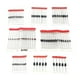 thumbnail image 3 of 1 Juego de surtido 25pcs 1N4148 25pcs 1N4007 10pcs 1N5819 10pcs 1N5399 10pcs FR107 10pcs FR207 5pcs 1N5408 5pcs 1N5822 Macarena Componentes surtidos de diodos, 3 of 7