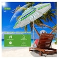 thumbnail image 3 of Beach Umbrella 6.5 ft with Carry Bag - UPF 50+ Sun Protection - Tilt Mechanism & Sand Anchor - Portable Beach Shade for Patio, Garden, Camping, 3 of 9