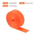 thumbnail image 2 of Uxcell Durable 1.5" Width Flat Nylon Webbing Strap for Backpacks and Luggage Racks Neon Orange, 2 of 7