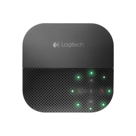 UPC: 0097855101143 | Logitech – 980-000741 – Logitech P710e Mobile Speakerphone – USB – Headphone – Black – 1 Pack